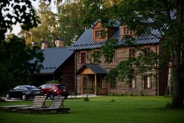 Фото номера Апартаменты с 2 спальнями Отель Villa Gaida г. Саулкрасты 10