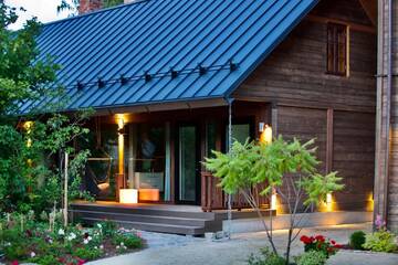 Фото номера Апартаменты с террасой Отель Villa Gaida г. Саулкрасты 7