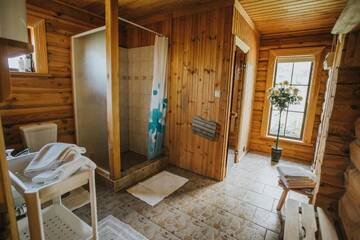 Фото номера Коттедж Lux Sauna Комплексы для отдыха с коттеджами/бунгало Guest House Baltās Dūjas г. Саулкрасты 33