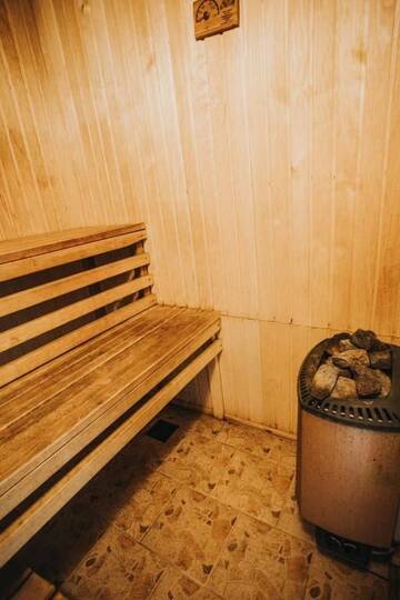 Фото номера Коттедж Lux Sauna Комплексы для отдыха с коттеджами/бунгало Guest House Baltās Dūjas г. Саулкрасты 15