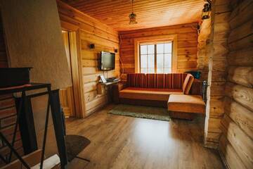 Фото номера Коттедж Lux Sauna Комплексы для отдыха с коттеджами/бунгало Guest House Baltās Dūjas г. Саулкрасты 21